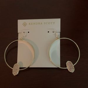 Kendra Scott hoop ear rings